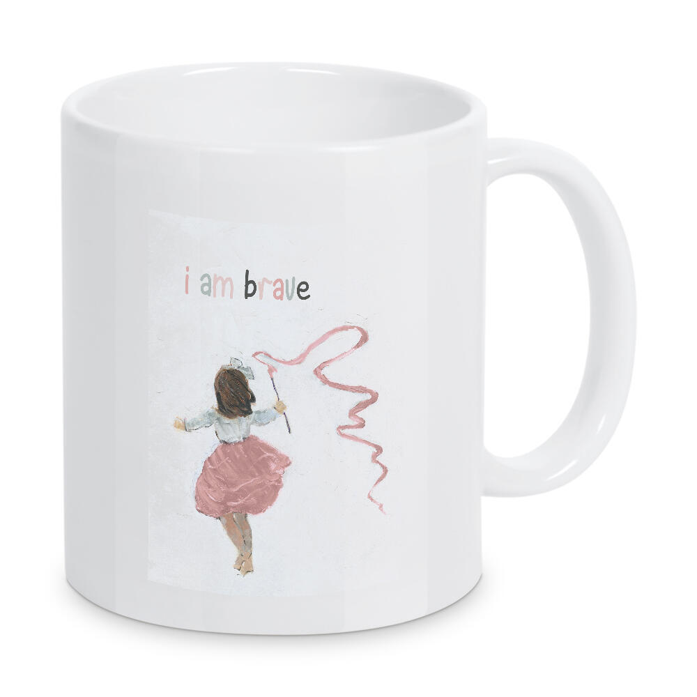 Tasse "Mädchen fängt Wind" artboxONE - Typografie,Für Kinder - Mädchen,Kind,Kinder,Kinder,Kinderzimmer
