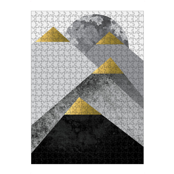 Puzzle Ravensburger "Dark Mountains" artboxONE - Natur,Abstrakt