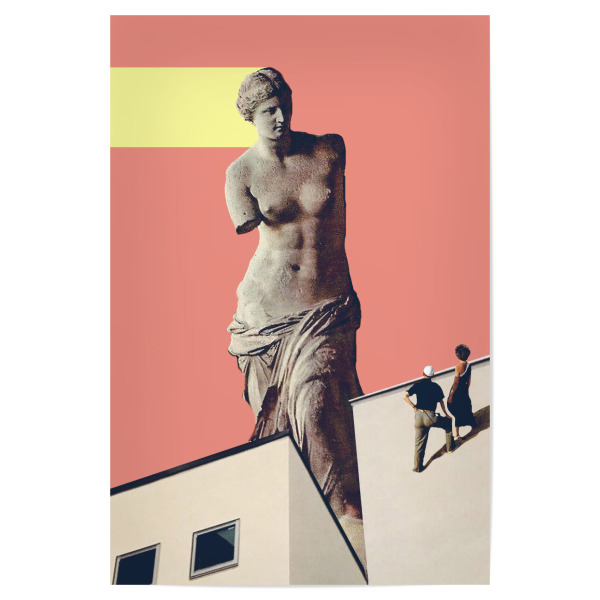 Poster "Holy experience" artboxONE - Abstrakt - Statue,Greek statue