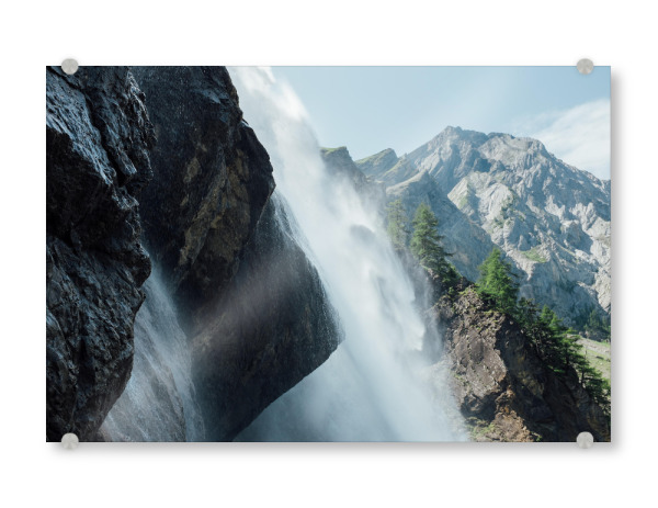 Acrylglasbild "Engstligenfall waterfall" artboxONE - Natur