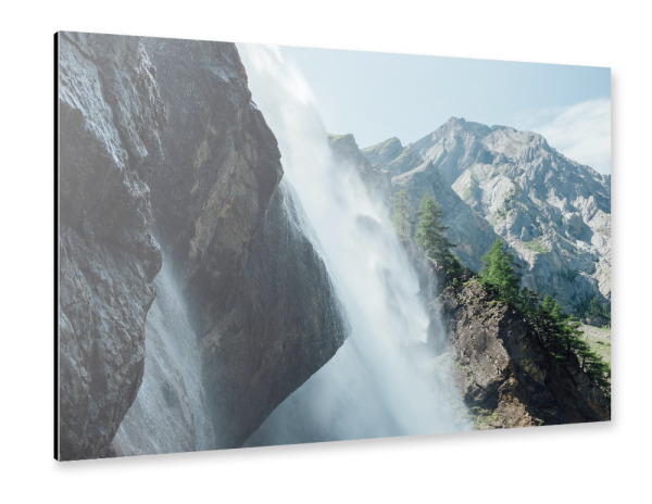 Alu-Dibond "Engstligenfall waterfall" 30x20 cm artboxONE