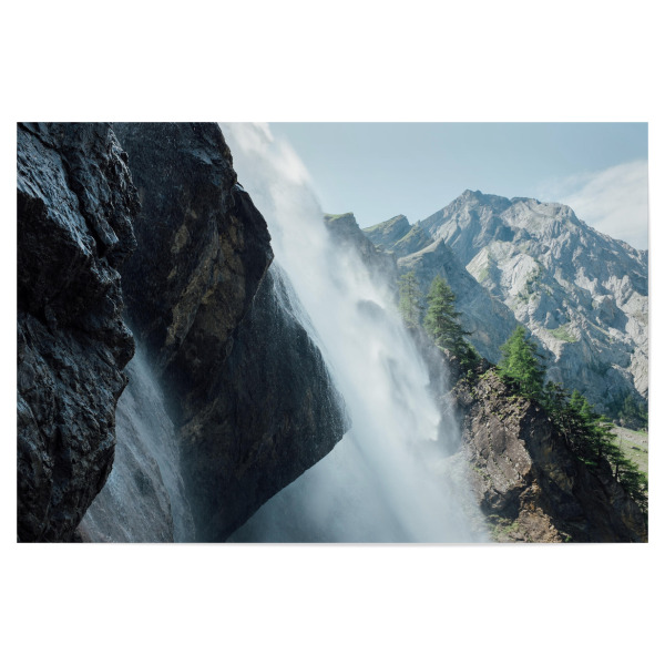 Poster 30x20 cm "Engstligenfall waterfall" artboxONE - Natur