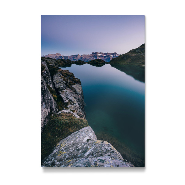 Galerie-Print "Milchspüeler mountain lake" 30x20 cm artboxONE