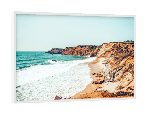 Poster mit weißem Rahmen "Vitamin Sea-II" artboxONE - Natur,Reise / Strand und Meer