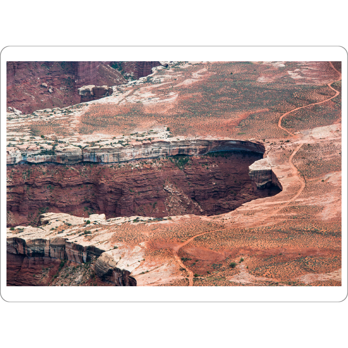 Tischset "Canyonlands National Park" artboxONE - Natur - Canyon,Canyonlands,National park,Utah,Usa,Moab,Southwest,Desert,Erosion,Road,Travel