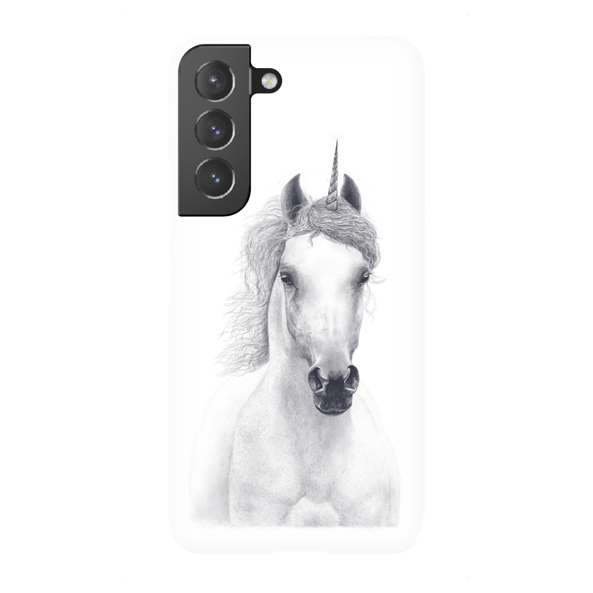 Samsung Galaxy "White unicorn" Premium-Case Handyhülle artboxONE