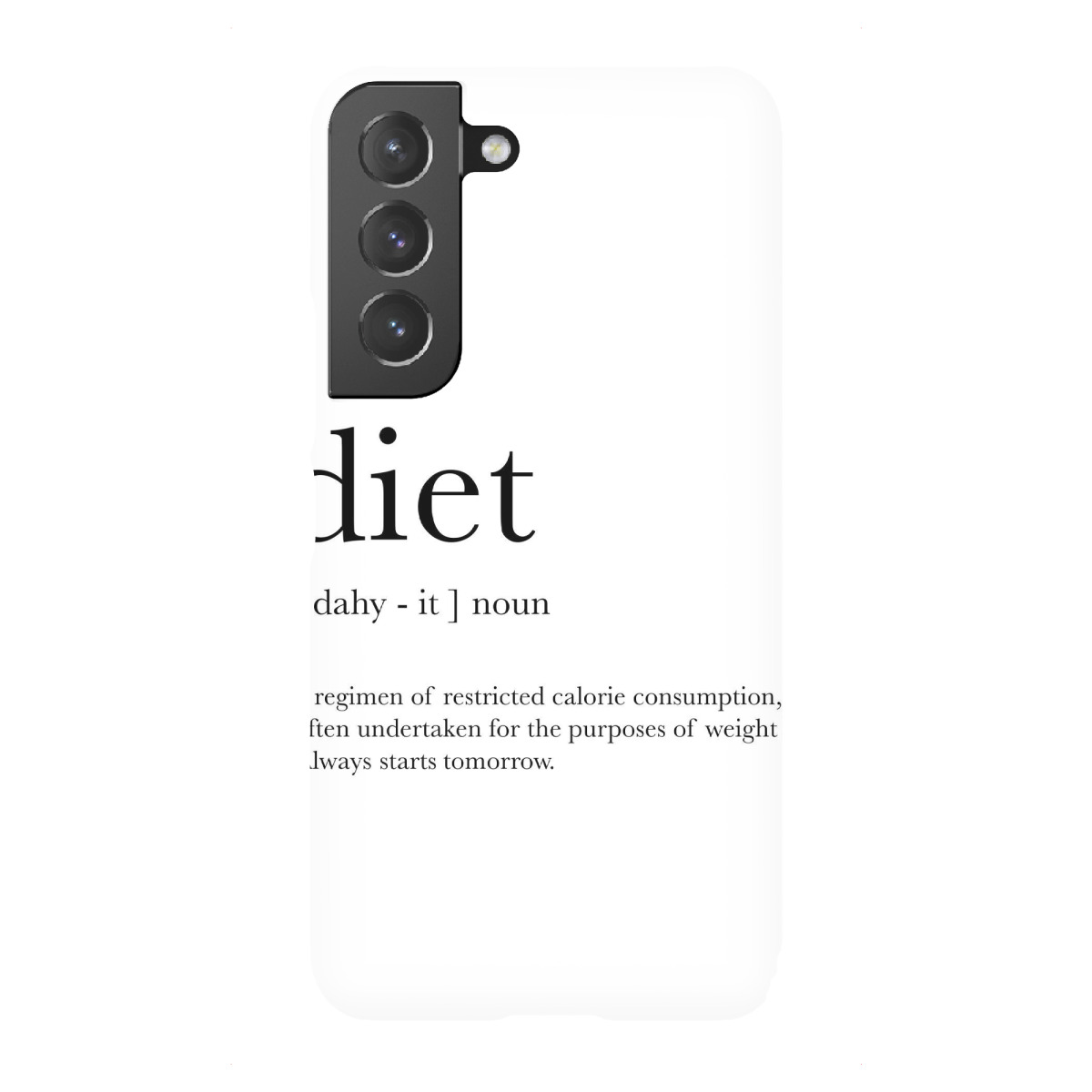 "Diet Definition"für Samsung Galaxy - Premium-Case Handyhülle artboxONE