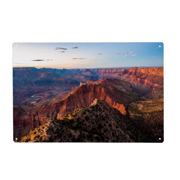 Metall Poster "Grand Canyon South Rim" artboxONE - Natur
