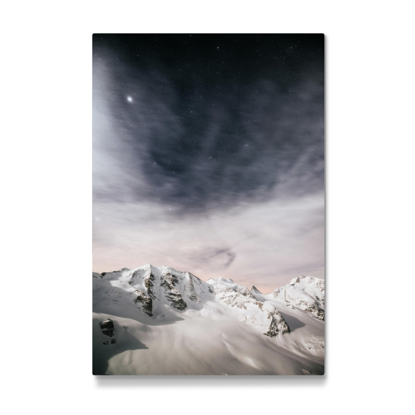 Galerie-Print "Piz Palü in moonlight" 30x20 cm artboxONE