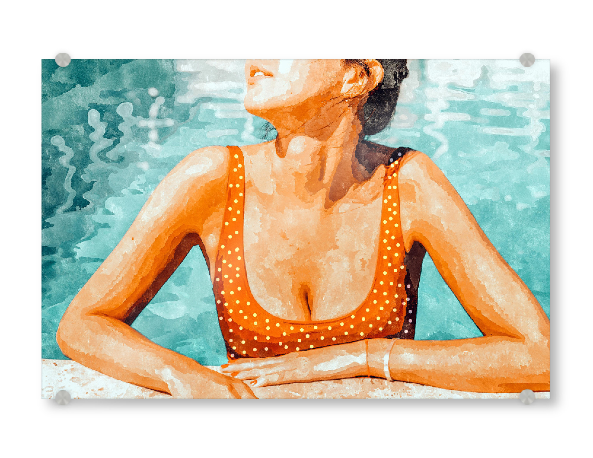 Acrylglasbild "Mi Bebida Por Favor | Modern" artboxONE - Menschen,Fashion
