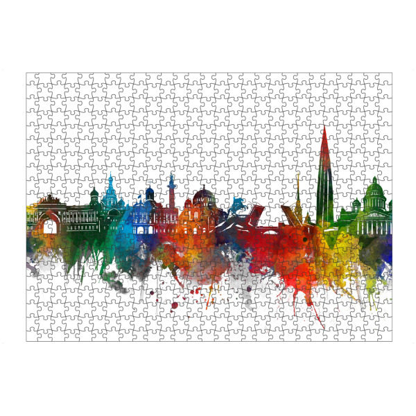 artboxONE Puzzle "Saint Petersburg watercolor" artboxONE - Städte,Reise,Städte / Sankt Petersburg
