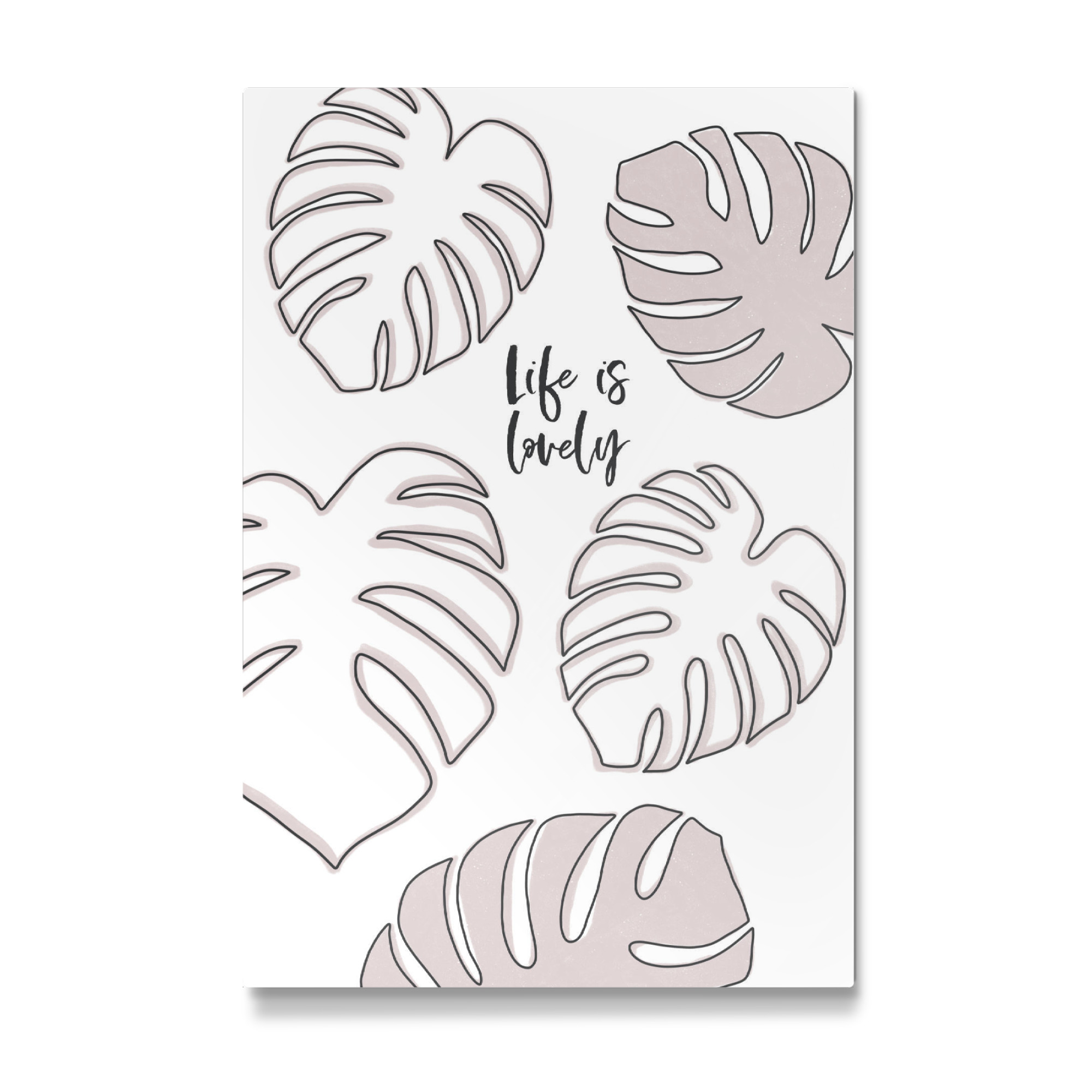 Galerie-Print "Life is lovely" 30x20 cm artboxONE