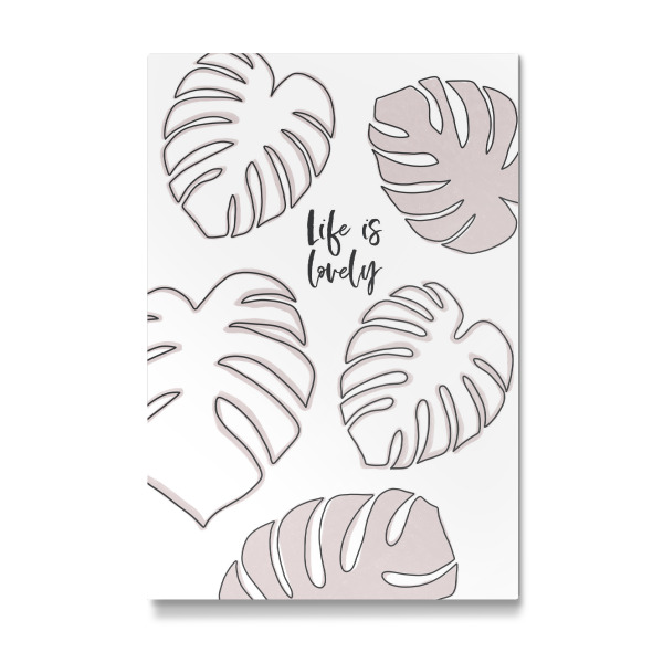 Galerie-Print "Life is lovely" 30x20 cm artboxONE