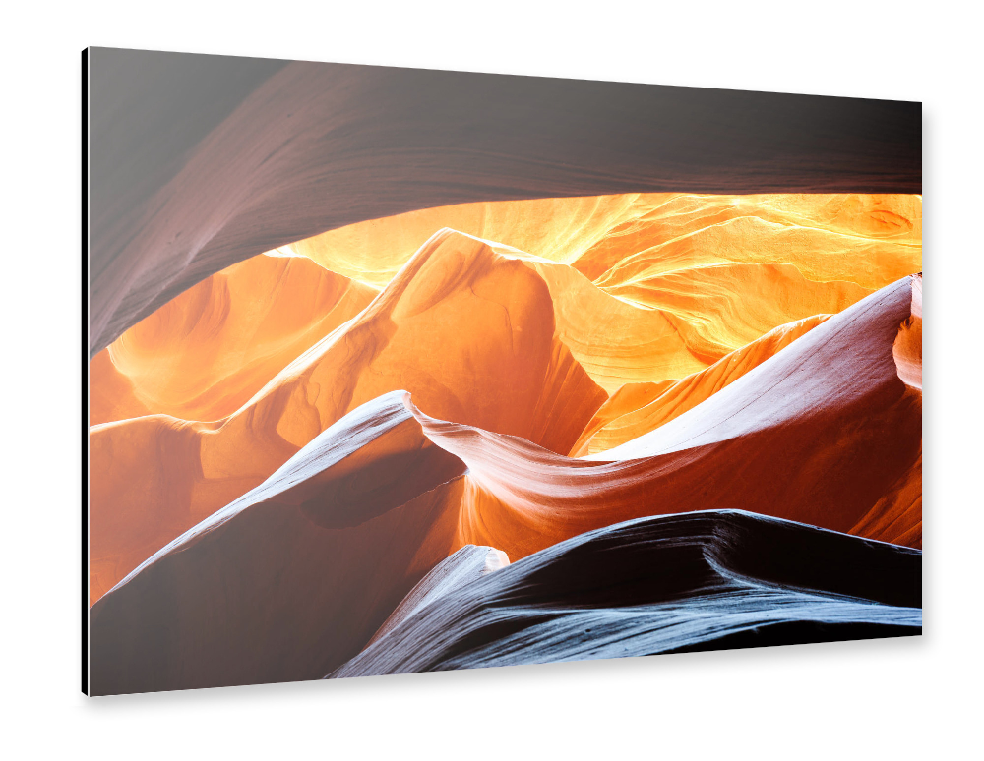 Alu-Dibond "Lower Antelope Slot Canyon" 30x20 cm artboxONE