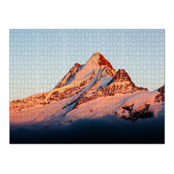 Puzzle Ravensburger "Schreckhorn" artboxONE - Natur