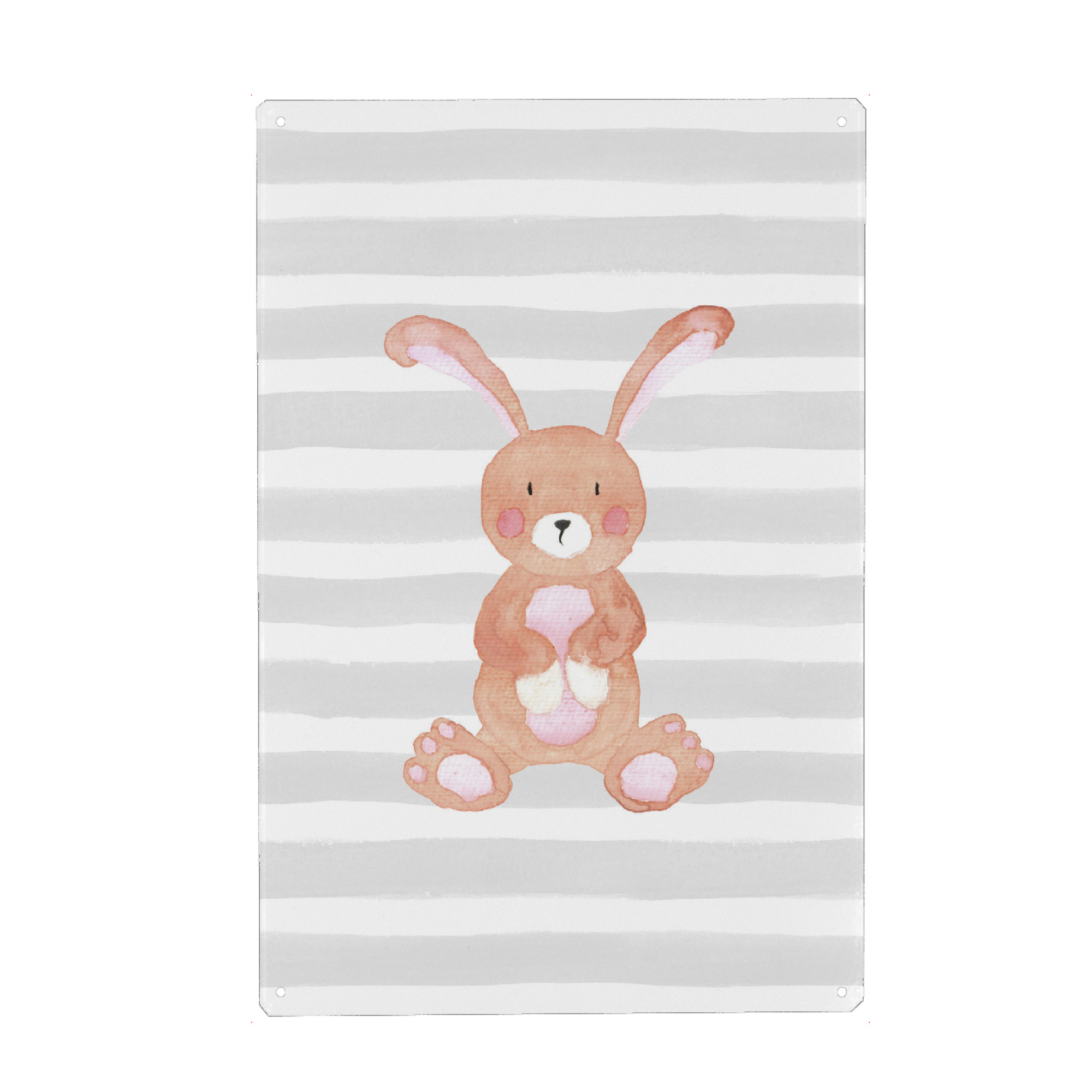 Holzbild "Bunny Nursery Decor" artboxONE - Für Kinder