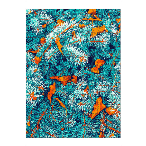 Puzzle Ravensburger "Winter Lush" artboxONE - Natur