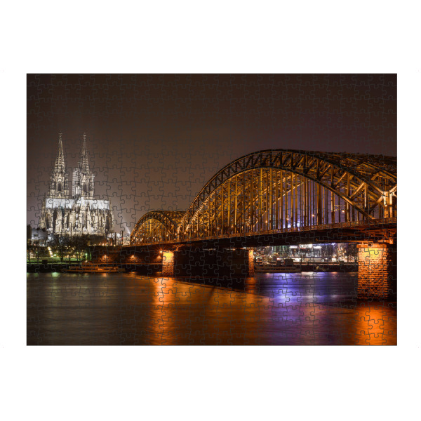 artboxONE Puzzle "Hohenzollerrn bridge" artboxONE - Städte,Architektur