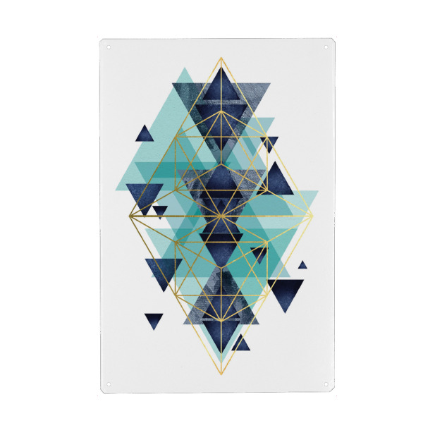 Holzbild "Perfect Symmetry" artboxONE - Abstrakt,Geometrie