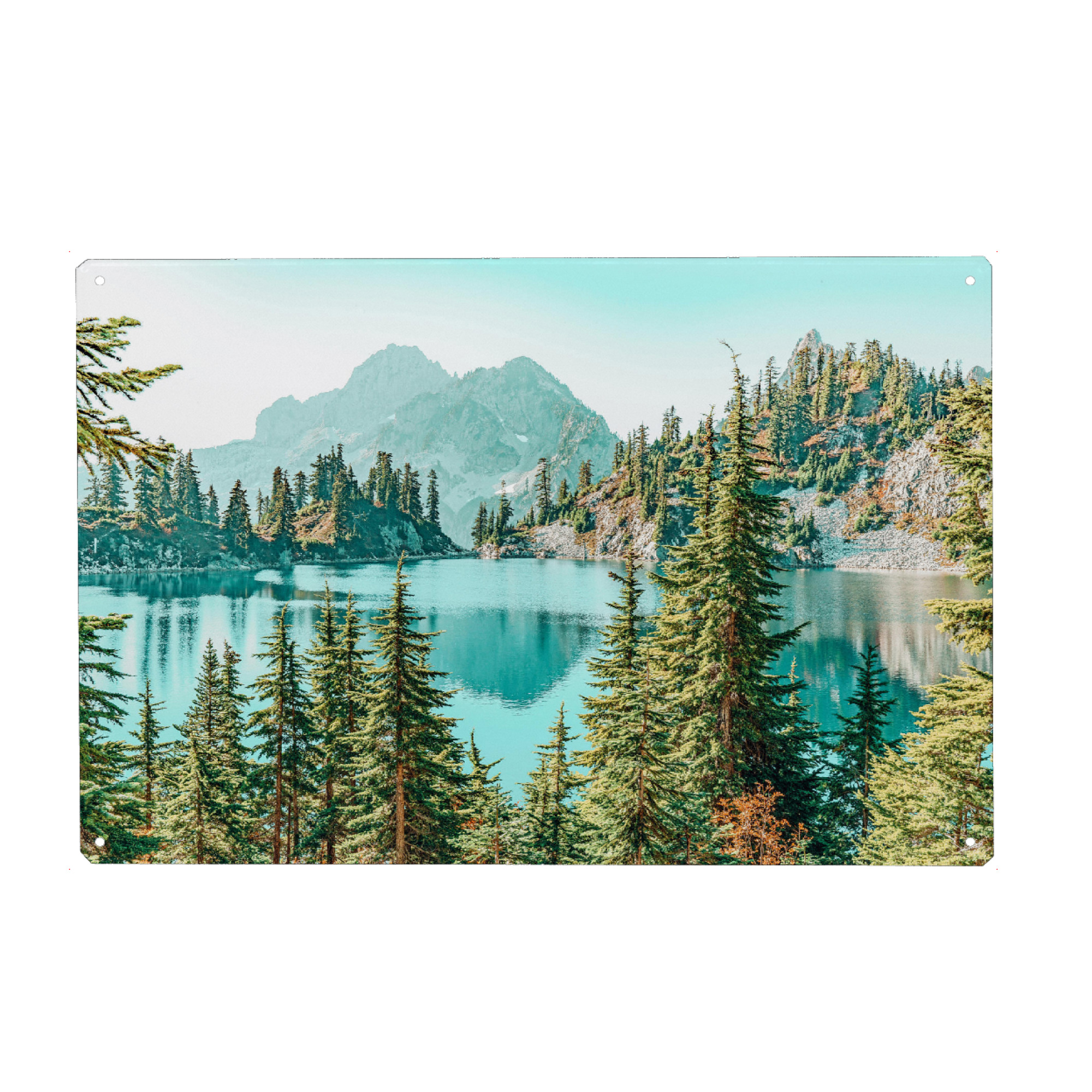 Metall Poster "Traveler Soul" artboxONE - Natur