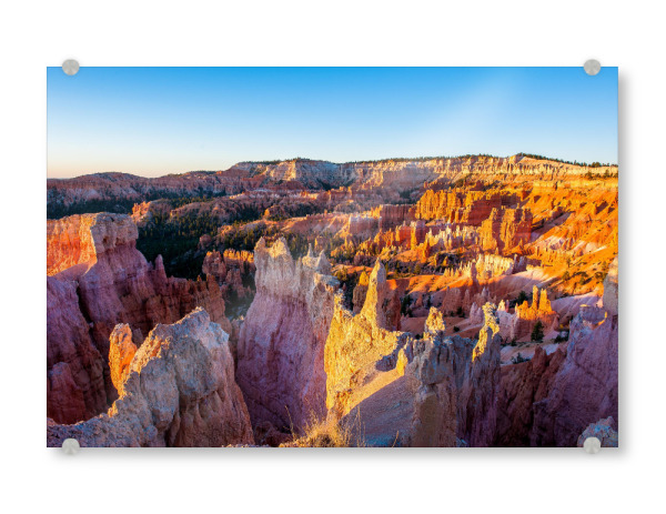 Acrylglasbild "Bryce Canyon sunrise" artboxONE - Natur