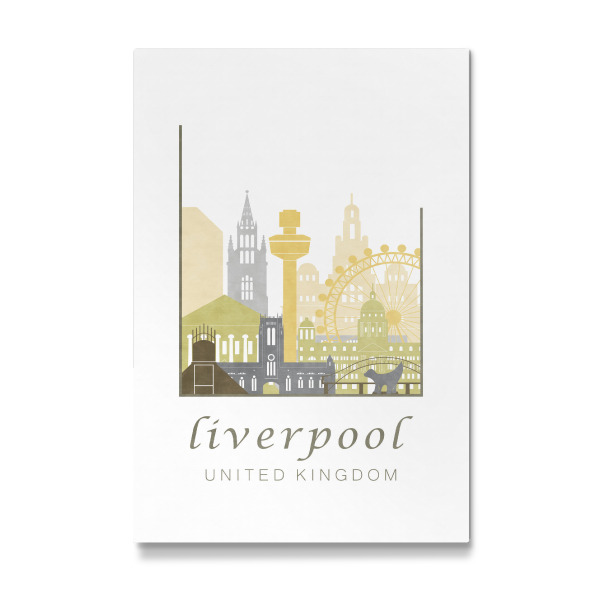 Galerie-Print "Liverpool skyline desert" 30x20 cm artboxONE