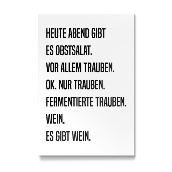 Galerie-Print "Obstsalat" 30x20 cm artboxONE