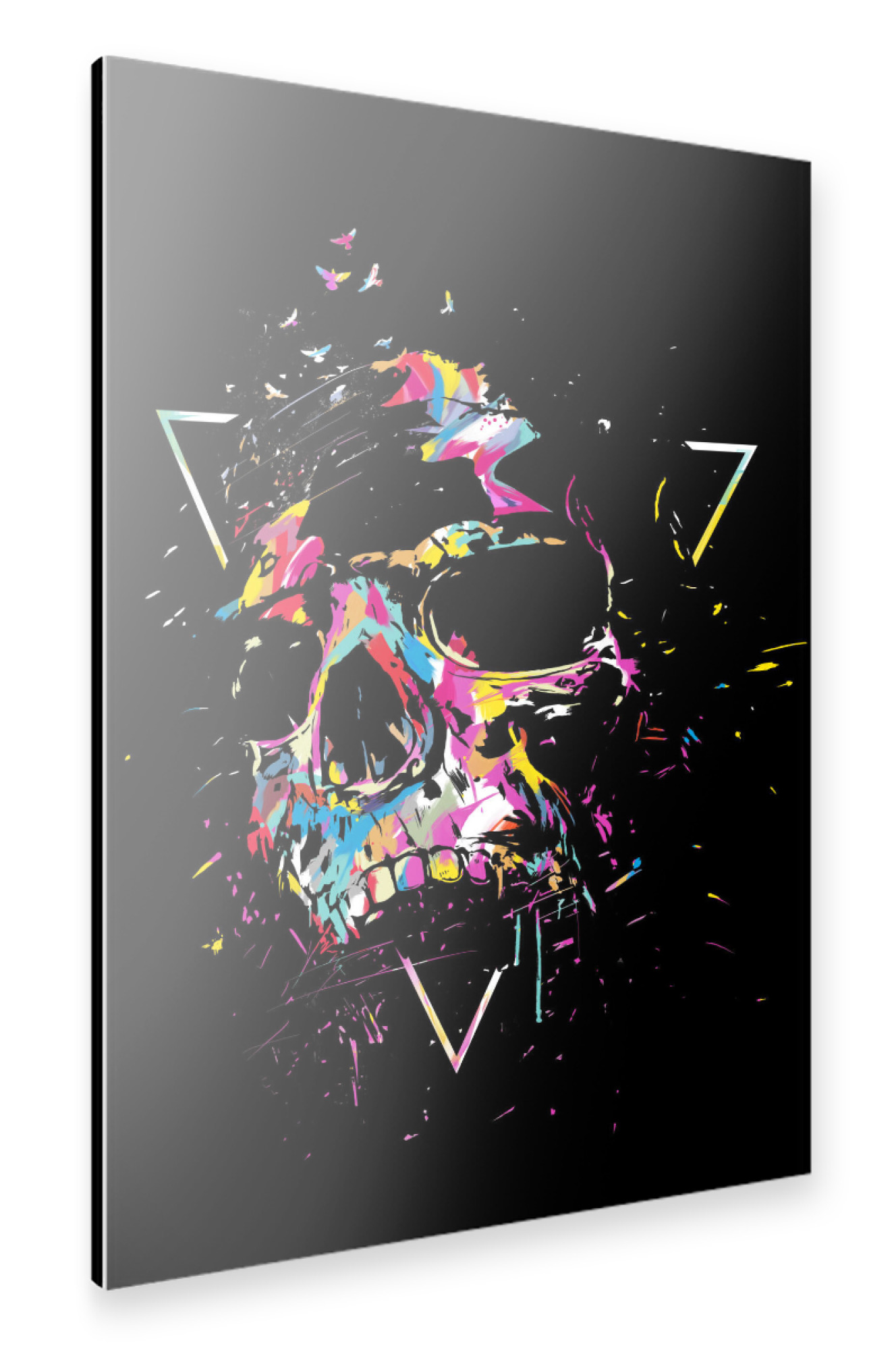Alu-Dibond "Skull X" 75x50 cm artboxONE