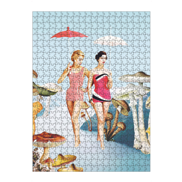 Puzzle Ravensburger "Let's pretend we're mushrooms" artboxONE - Fiktion
