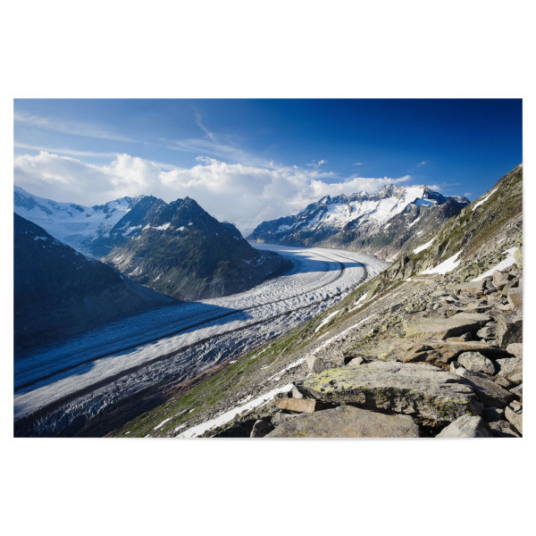 Poster "Aletsch glacier panorama" artboxONE - Natur