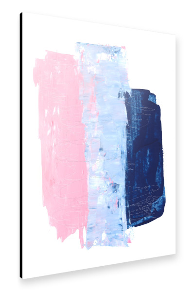Alu-Dibond "Abstract colors" 30x20 cm artboxONE