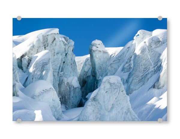 Acrylglasbild "Glacial ice structures" artboxONE - Natur