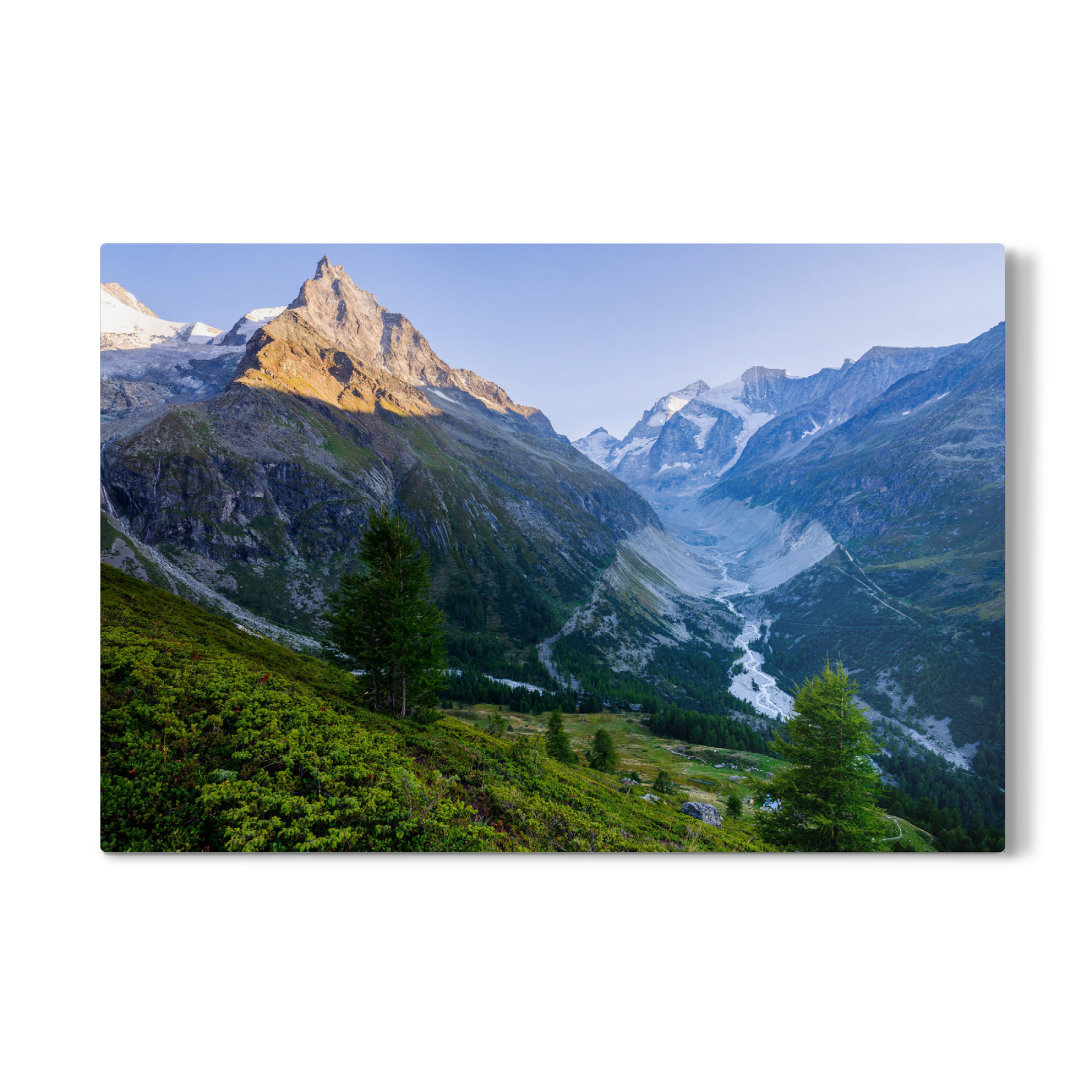 Galerie-Print "Zinal Valley" 75x50 cm artboxONE