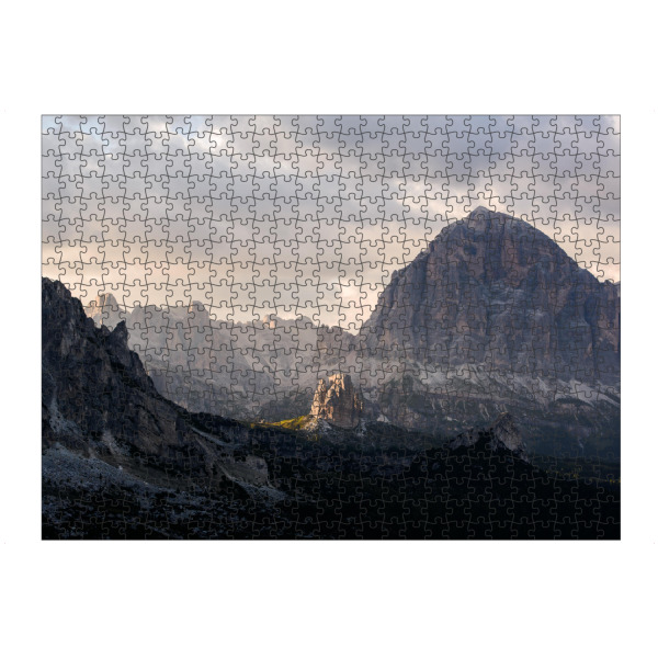artboxONE Puzzle "Cinque torri at sunset" artboxONE - Natur