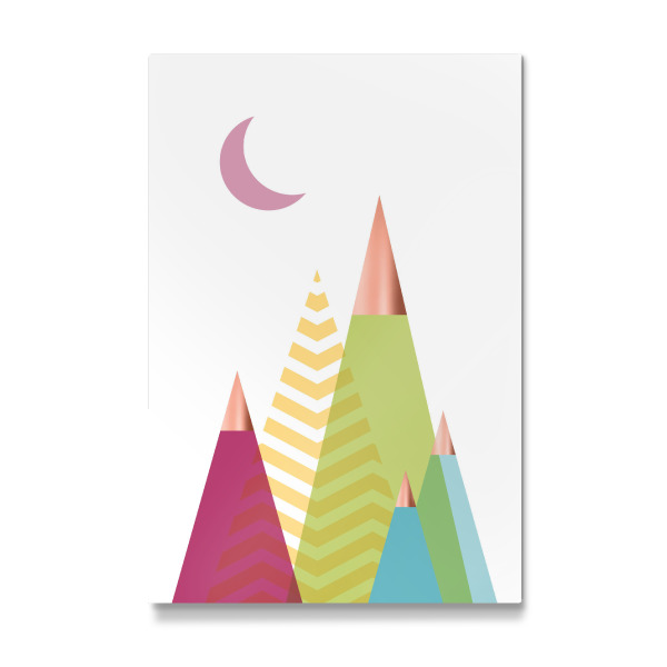 Galerie-Print "Bright Mountains" 30x20 cm artboxONE
