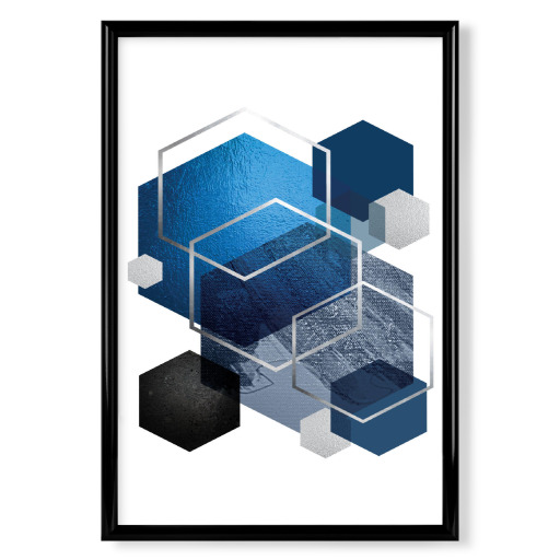 Bright Blue Geo