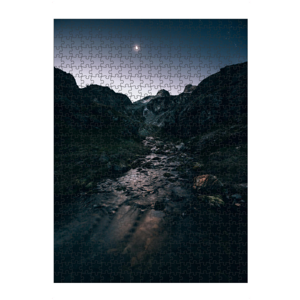 artboxONE Puzzle "Kaerpf at night" artboxONE - Natur