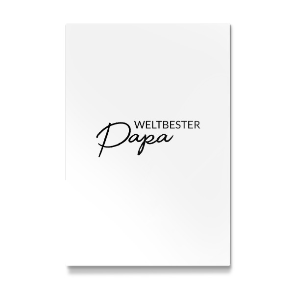 Galerie-Print "Weltbester Papa" 30x20 cm artboxONE