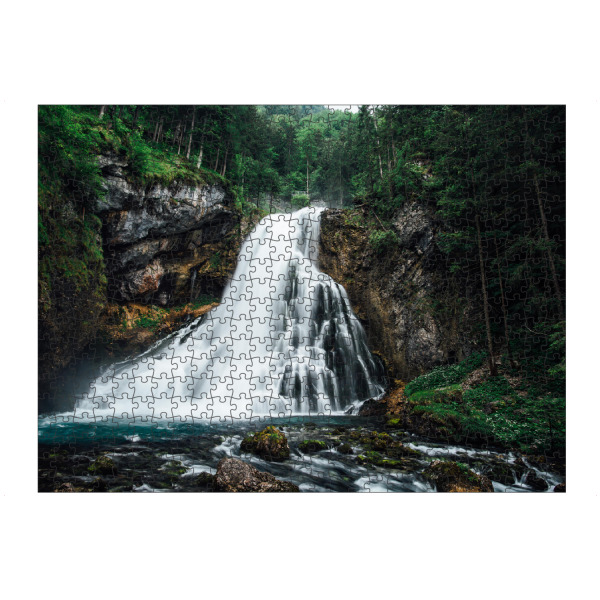 artboxONE Puzzle "Gollinger waterfall" artboxONE - Natur