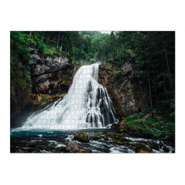 Puzzle Ravensburger "Gollinger waterfall" artboxONE - Natur