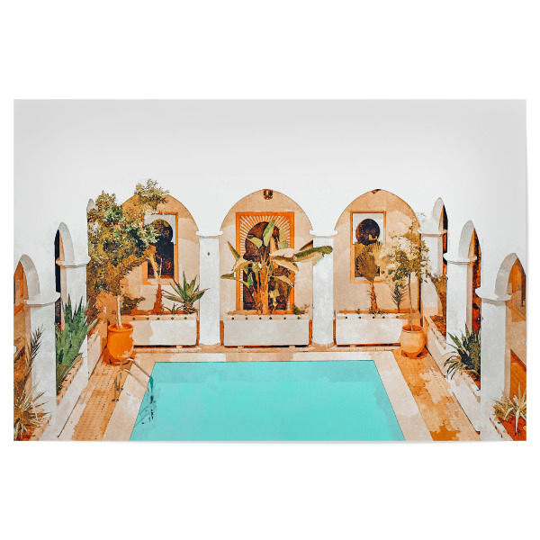 Poster "Turkish Holiday" artboxONE - Architektur