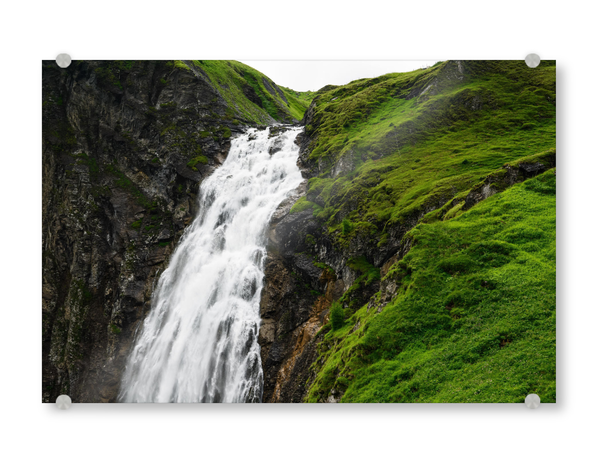Acrylglasbild "Upper Engstligen fall" artboxONE - Natur