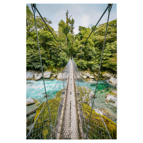 Poster "Fiordland Neuseeland" artboxONE - Natur,Reise,Reise / Länder