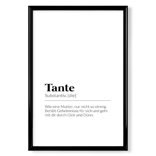 Definition Tante Geheimnisse