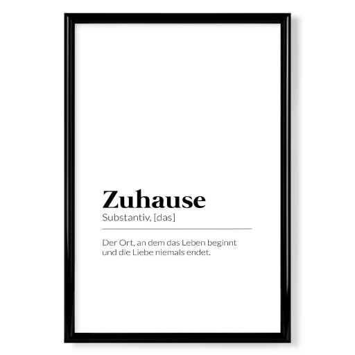 Definition Zuhause Liebe