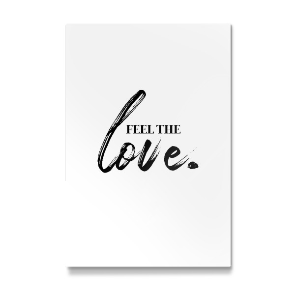 Galerie-Print "Feel the love" 30x20 cm artboxONE