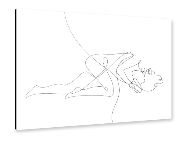 Alu-Dibond "Down on the Ground" 30x20 cm artboxONE