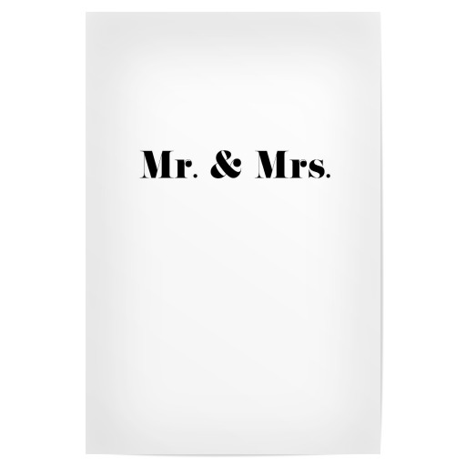 Mr. & Mrs