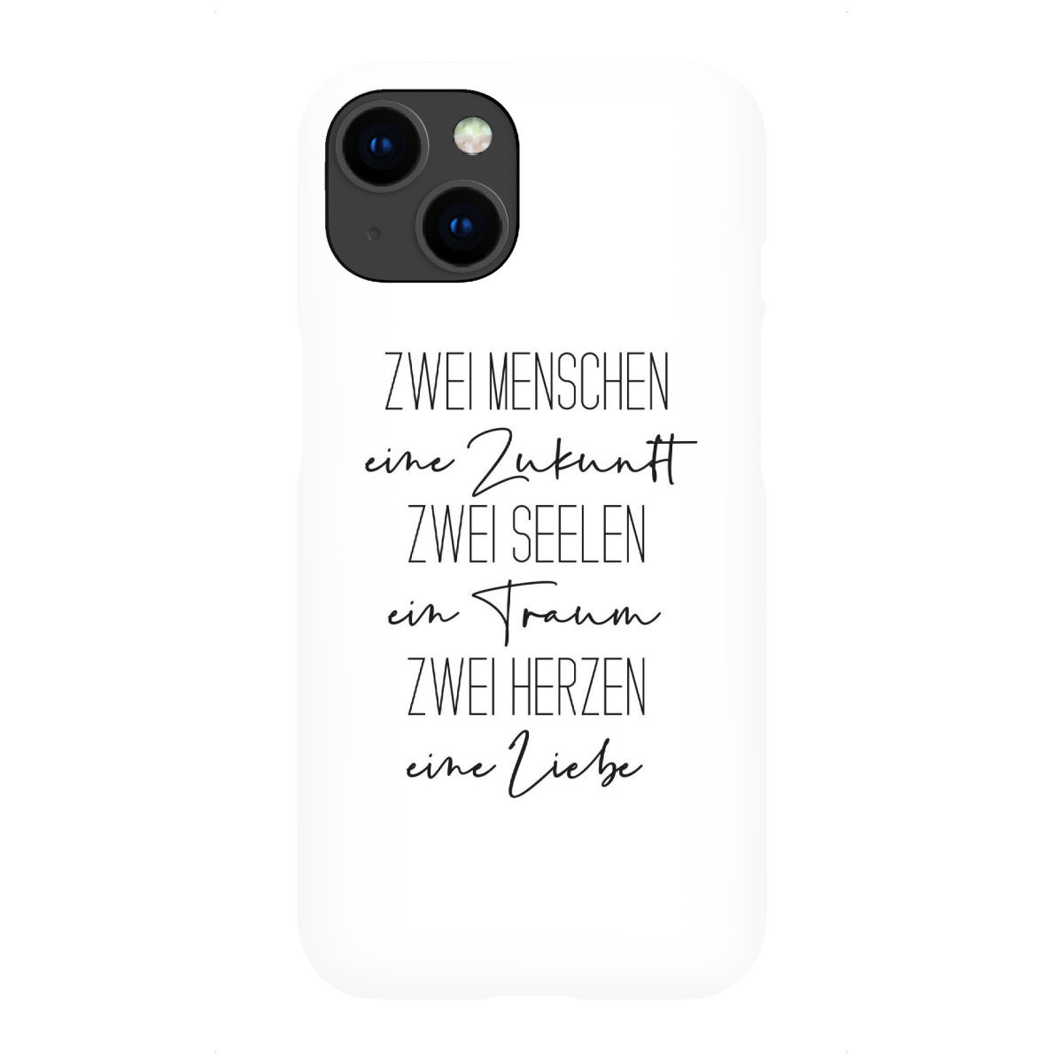 "Zwei Menschen"für iPhone - Premium-Case Handyhülle artboxONE