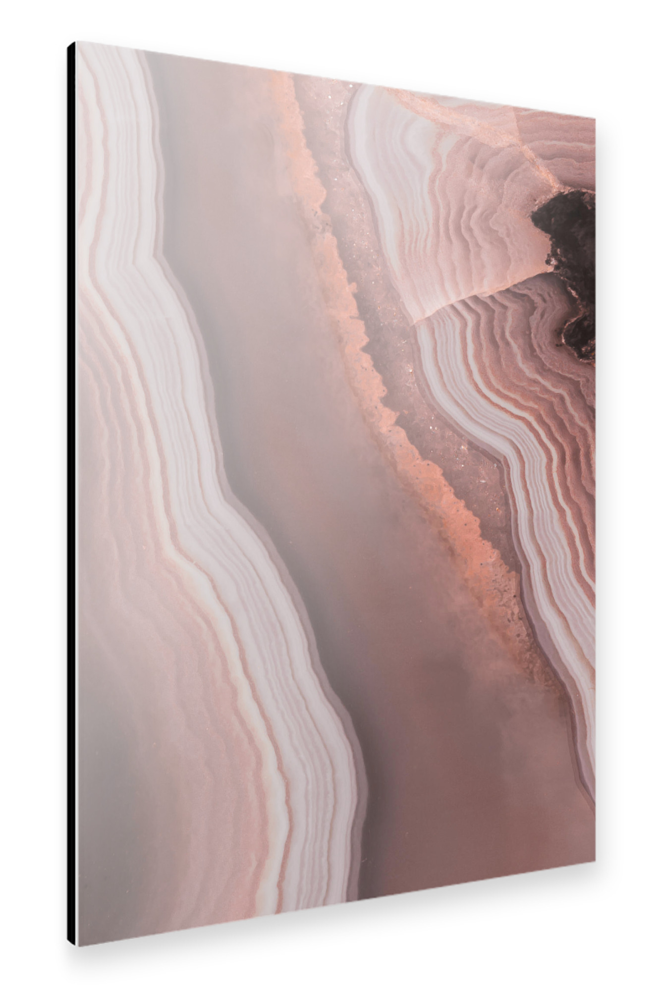 Alu-Dibond "Baked Earth Shadows Agate" 30x20 cm artboxONE